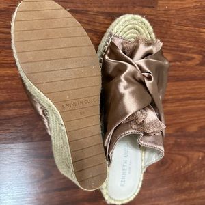 Kenneth Cole espadrille wedges